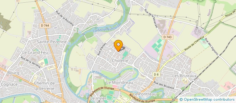 localisation de l'entreprise MONSIEUR PEDRO FERREIRA MARINHO  NIORT