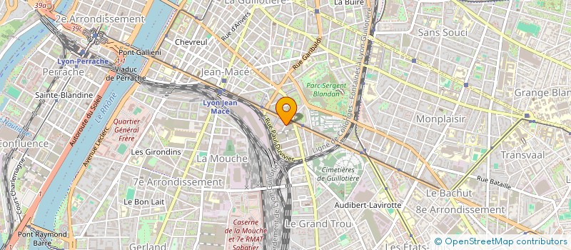 localisation de l'entreprise MONSIEUR PEDRO GOMES DA SILVA à LYON