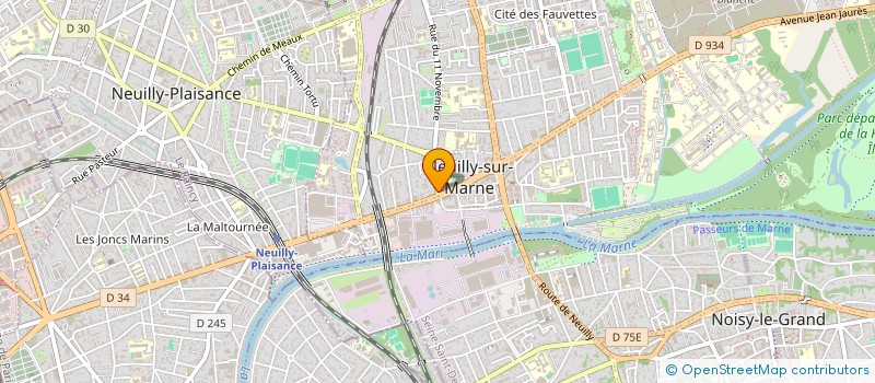 localisation de l'entreprise MONSIEUR PEDRO GOMES PINTO REGAL  NEUILLY-SUR-MARNE