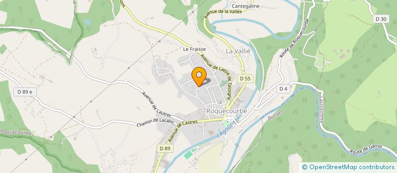 localisation de l'entreprise MONSIEUR PEDRO GOMEZ à ROQUECOURBE