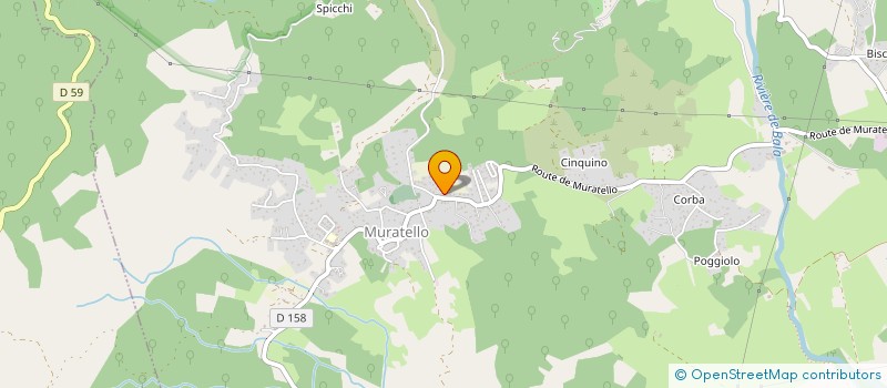 localisation de l'entreprise MONSIEUR PEDRO GONCALVES GOMES à PORTO-VECCHIO