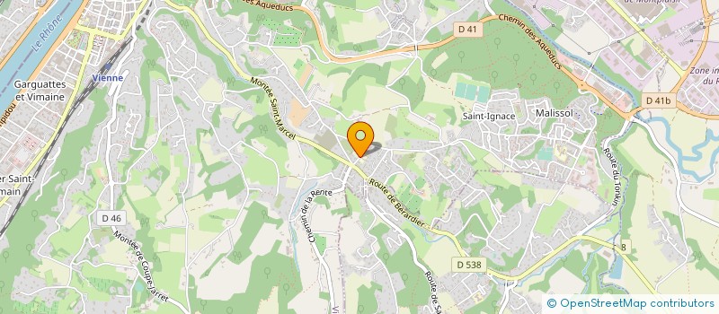 localisation de l'entreprise MONSIEUR PEDRO GONZALEZ à VIENNE