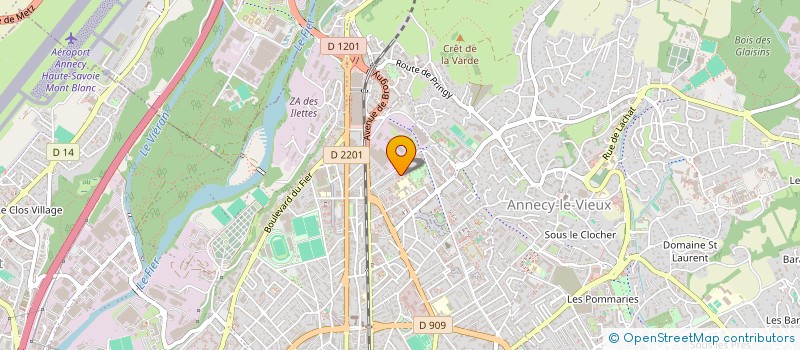 localisation de l'entreprise MONSIEUR PEDRO GOUVEIA MARQUES  ANNECY