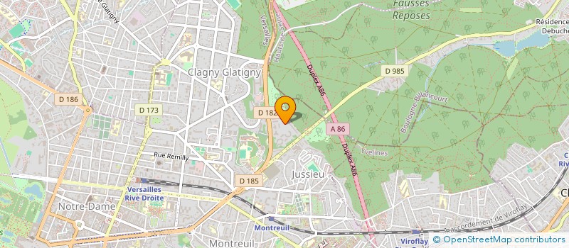localisation de l'entreprise MONSIEUR PEDRO GRAJALES RESTREPO à VERSAILLES