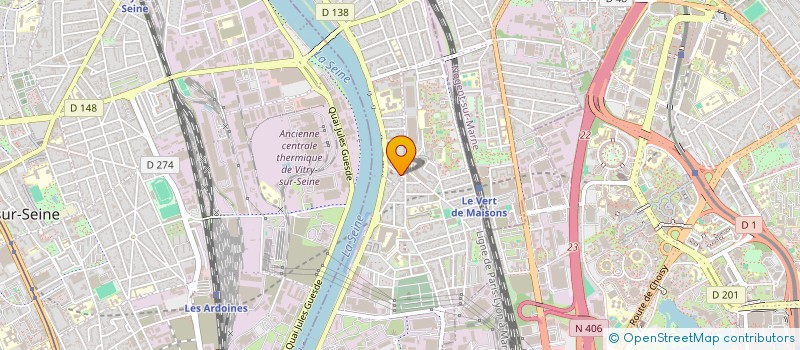 localisation de l'entreprise MONSIEUR PEDRO HENRIQUE LIMA DOS SANTOS  ALFORTVILLE