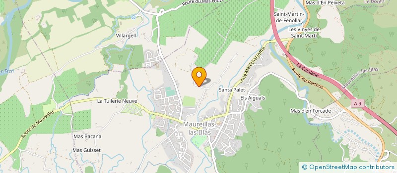 localisation de l'entreprise MONSIEUR PEDRO IGLESIAS CANUTO  MAUREILLAS-LAS-ILLAS