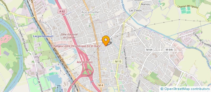 localisation de l'entreprise MONSIEUR PEDRO ISMAEL BARBOSA ALMEIDA  TOULOUSE