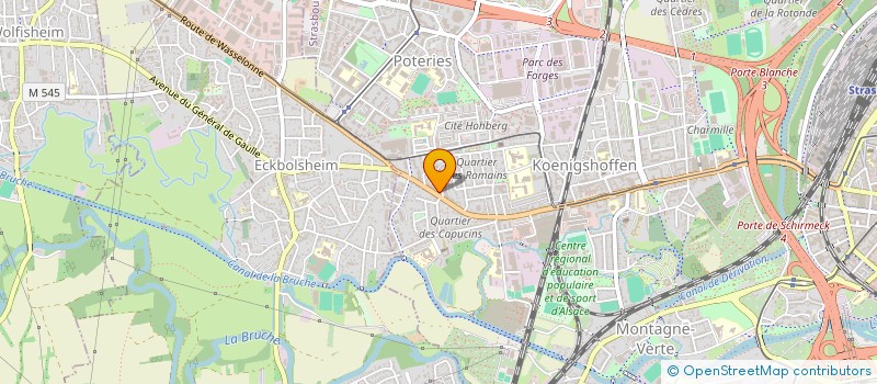 localisation de l'entreprise MONSIEUR PEDRO JOAO  STRASBOURG