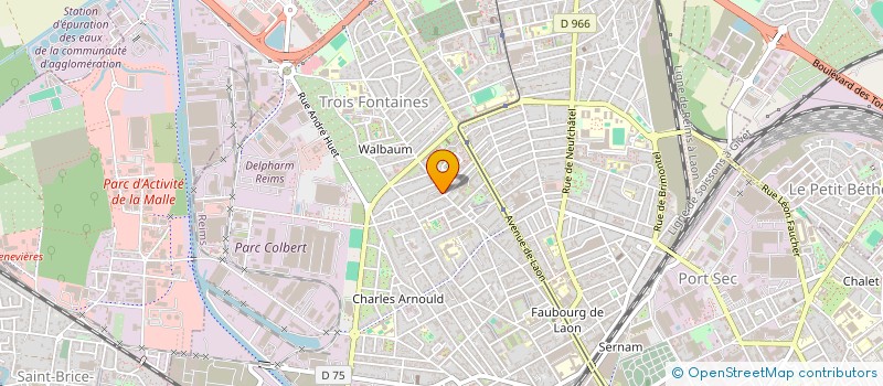 localisation de l'entreprise MONSIEUR PEDRO JORGE GOMEZ  REIMS