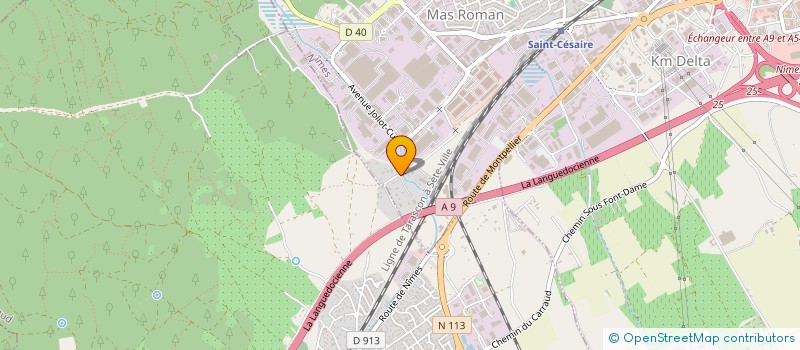 localisation de l'entreprise MONSIEUR PEDRO JOVANOVICH  NIMES