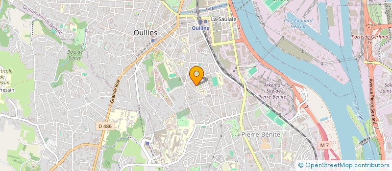 localisation de l'entreprise MONSIEUR PEDRO KILUNGILA  OULLINS-PIERRE-BENITE