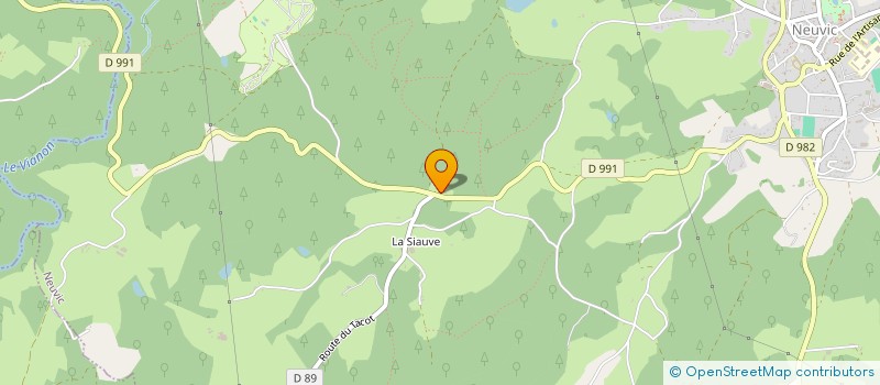 localisation de l'entreprise MONSIEUR PEDRO LOPEZ  CHIRAC-BELLEVUE