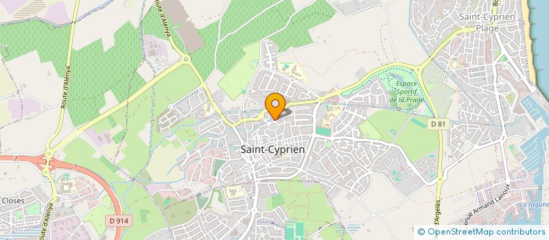 localisation de l'entreprise MONSIEUR PEDRO MALDONADO YAMBERLA  SAINT-CYPRIEN