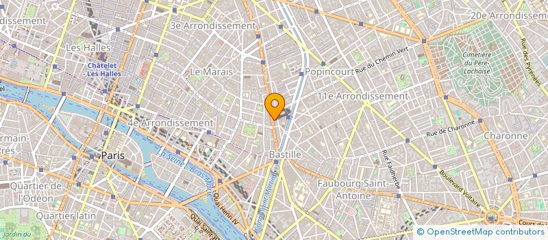 localisation de l'entreprise MONSIEUR PEDRO MARCONDES MACHADO  PARIS