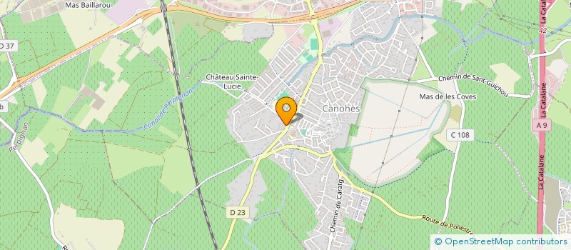 localisation de l'entreprise MONSIEUR PEDRO MARIN  CANOHES