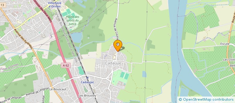 localisation de l'entreprise MONSIEUR PEDRO MARQUES MARTINS  CADAUJAC