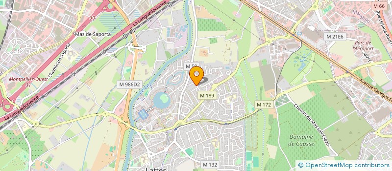 localisation de l'entreprise MONSIEUR PEDRO MARQUES SANTOS à LATTES