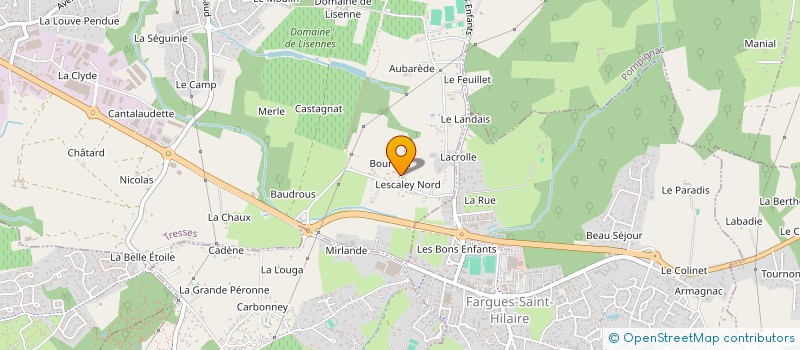 localisation de l'entreprise MONSIEUR PEDRO MARTINS  MOURA  TRESSES