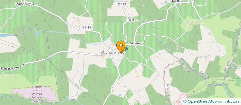 localisation de l'entreprise MONSIEUR PEDRO MATTE RODRIGO  PUYNORMAND