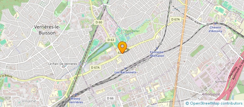 localisation de l'entreprise MONSIEUR PEDRO MELO NEVES SIMAO à ANTONY