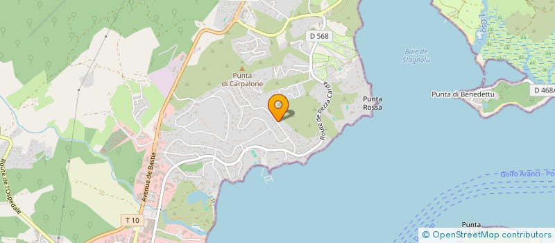 localisation de l'entreprise MONSIEUR PEDRO MIGUEL CABRAL PINHO  PORTO-VECCHIO