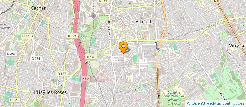 localisation de l'entreprise MONSIEUR PEDRO MONIZ PEREIRA  VILLEJUIF