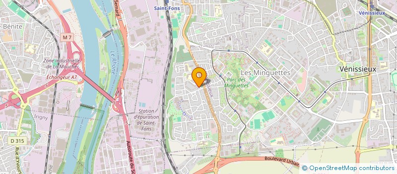 localisation de l'entreprise MONSIEUR PEDRO MOREIRA DE BARROS  SAINT-FONS