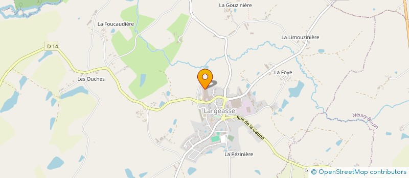 localisation de l'entreprise MONSIEUR PEDRO MOREIRA DOS SANTOS  MONCOUTANT-SUR-SEVRE