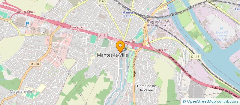 localisation de l'entreprise MONSIEUR PEDRO MOZO RUBIO  MANTES-LA-VILLE