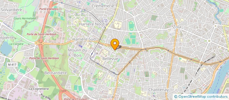 localisation de l'entreprise MONSIEUR PEDRO NANGA  NANTES