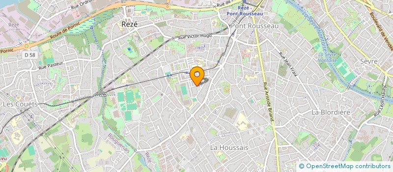 localisation de l'entreprise MONSIEUR PEDRO NSINGUI  REZE