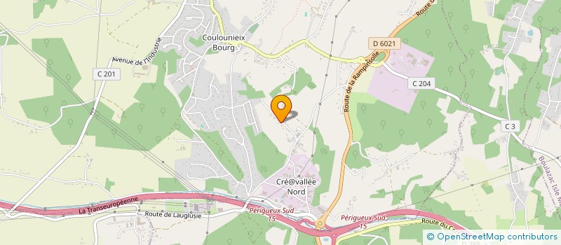 localisation de l'entreprise MONSIEUR PEDRO NUNES  COULOUNIEIX CHAMIERS