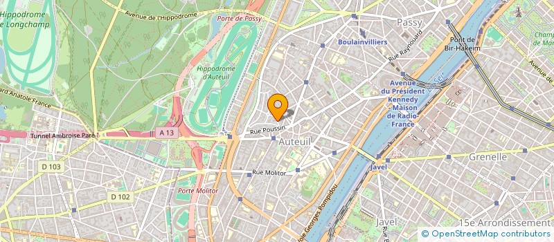 localisation de l'entreprise MONSIEUR PEDRO NUNO ALHINHO KARANTONIS  PARIS