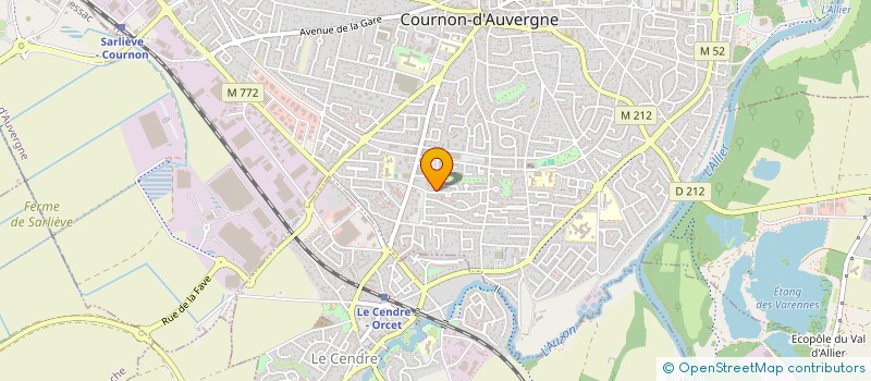 localisation de l'entreprise MONSIEUR PEDRO OLIVEIRA ESTEVES  COURNON-D'AUVERGNE