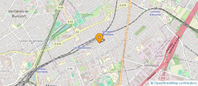 localisation de l'entreprise MONSIEUR PEDRO ORTEGA à ANTONY