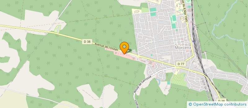localisation de l'entreprise MONSIEUR PEDRO PIMENTA SANTOS  MORCENX-LA-NOUVELLE