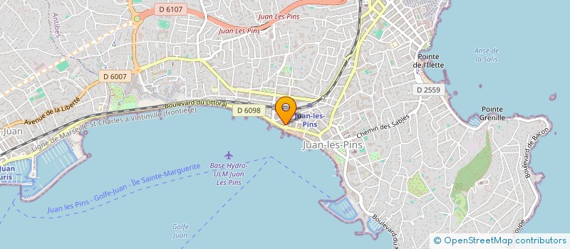 localisation de l'entreprise MONSIEUR PEDRO PINTO DA COSTA à ANTIBES