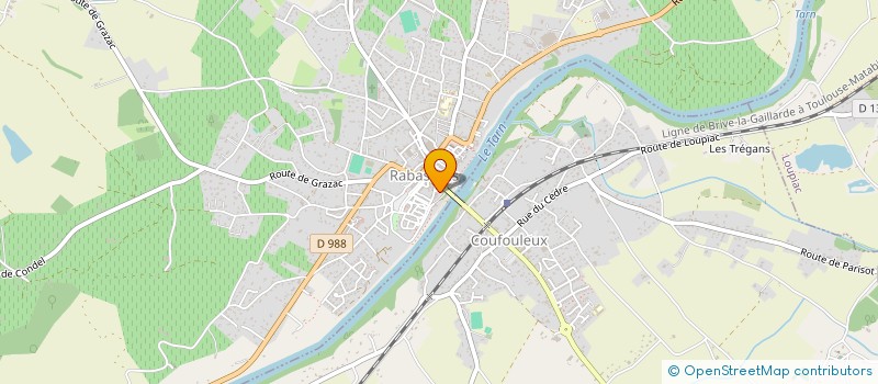 localisation de l'entreprise MONSIEUR PEDRO RIQUIER  RABASTENS