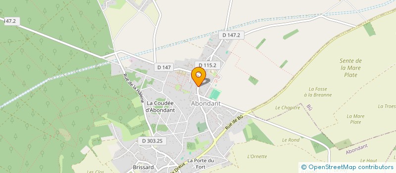 localisation de l'entreprise MONSIEUR PEDRO RIVAS à ABONDANT