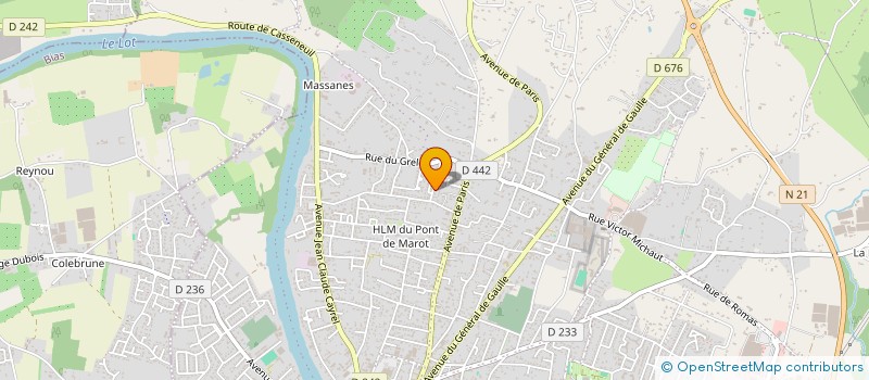 localisation de l'entreprise MONSIEUR PEDRO RODRIGUES TEIXEIRA  VILLENEUVE-SUR-LOT