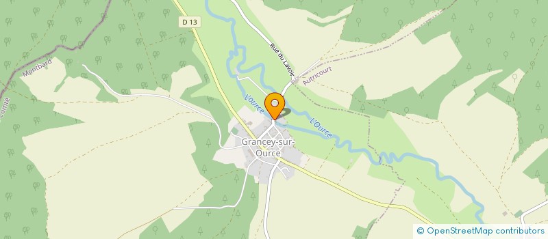localisation de l'entreprise MONSIEUR PEDRO RODRIGUEZ-PEREZ  GRANCEY-SUR-OURCE