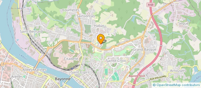 localisation de l'entreprise MONSIEUR PEDRO RUBIO HERNANDEZ à BAYONNE