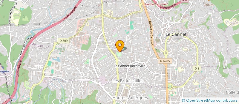 localisation de l'entreprise MONSIEUR PEDRO SANCHEZ à LE CANNET