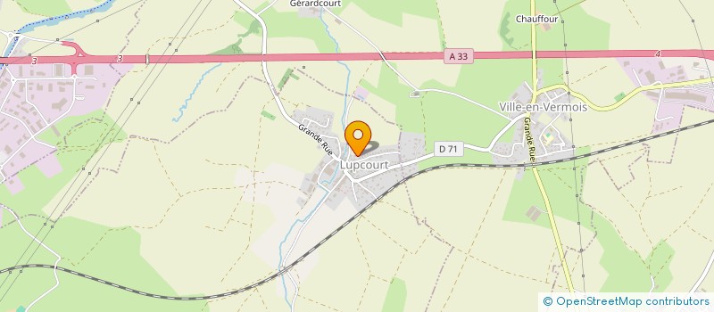 localisation de l'entreprise MONSIEUR PEDRO SANTOS  LUPCOURT