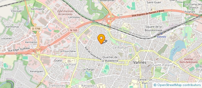 localisation de l'entreprise MONSIEUR PEDRO SILVA LIMA à VANNES