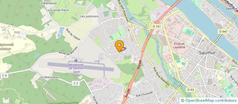localisation de l'entreprise MONSIEUR PEDRO SIMOES DE OLIVEIRA  SAUMUR