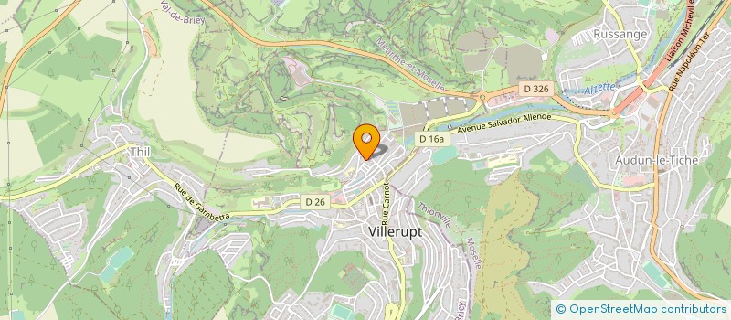 localisation de l'entreprise MONSIEUR PEDRO SOARES AMARAL  VILLERUPT