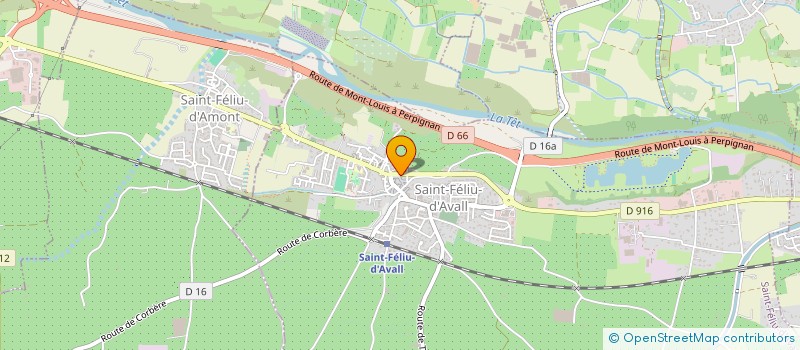 localisation de l'entreprise MONSIEUR PEDRO SOBRAL FIALHO  SAINT-FELIU-D'AVALL