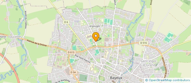 localisation de l'entreprise MONSIEUR PEDRO TAMARA  BAYEUX