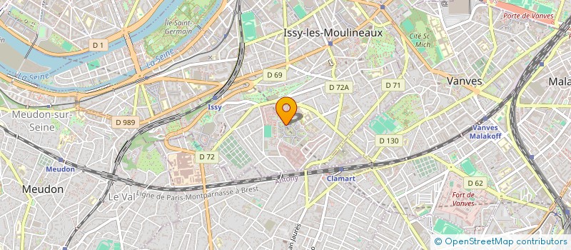 localisation de l'entreprise MONSIEUR PEDRO TEIXEIRA DA SILVA à ISSY-LES-MOULINEAUX